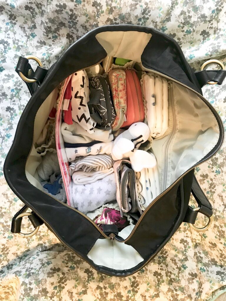 diaper bag packing list