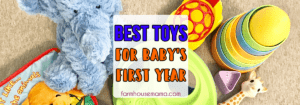 BEST TOYS FOR BABY'S FIRST YEAR