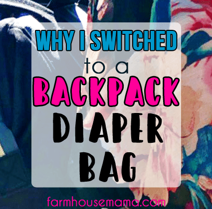 Why I Switched to a Backpack Diaper Bag