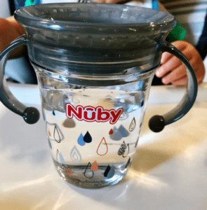 toddler cup, baby training cup, baby mealtime, toddler mealtime, nuby 2handle 360 wonder cup