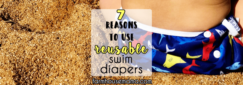 Beau and Belle Littles review-reasons to use reusable swim diapers