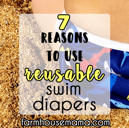 Beau and Belle Littles review-reasons to use reusable swim diapers