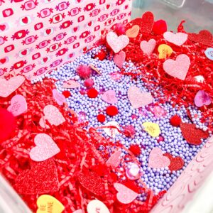 Valentines Day Sensory Bin Valentines Sensory Bin Toddler sensory bin valentines sensory activity