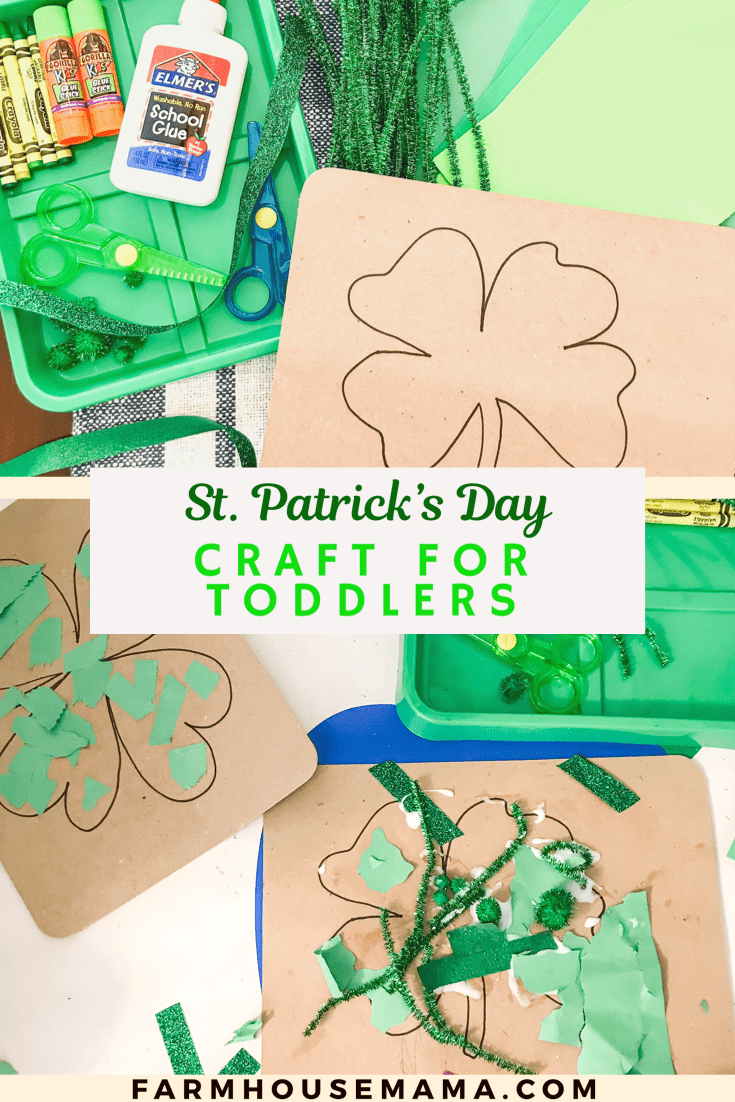 St Patricks Day Craft for Toddlers, St Patricks Day Craft, St Patricks Day activity, st patricks day craft for kids