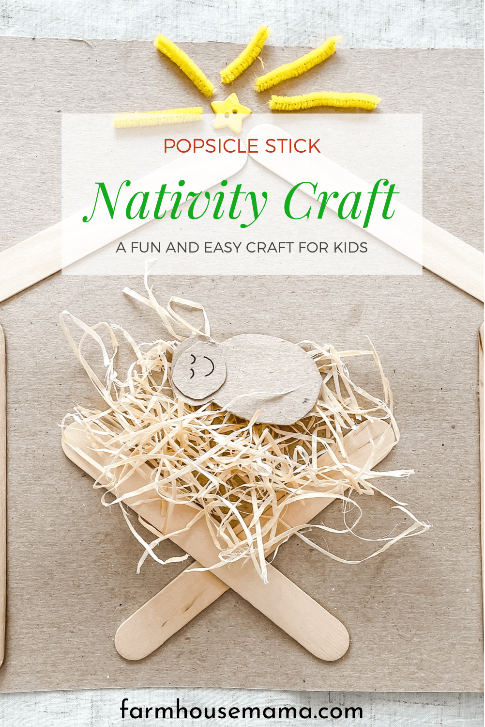 21 Nativity Crafts for Sunday School Kids at Christmas - The Purposeful Mom