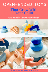 Open-Ended Toys That Grow With Your Child Natural Wooden Toys Baby Toys Toddler Toys Open-Ended Play Montessori Toys