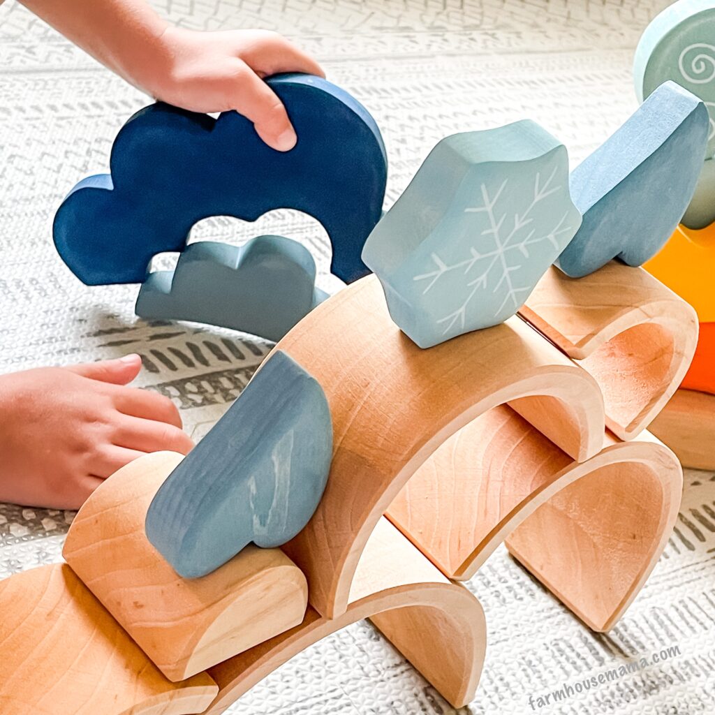 Open-Ended Toys That Grow With Your Child Natural Wooden Toys Baby Toys Toddler Toys Open-Ended Play Montessori Toys
